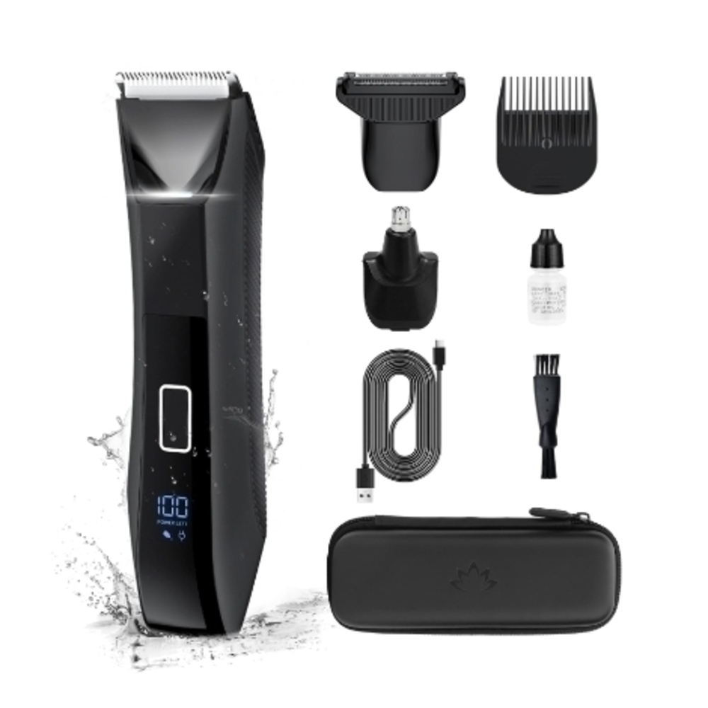 Professional Black Grooming Kit